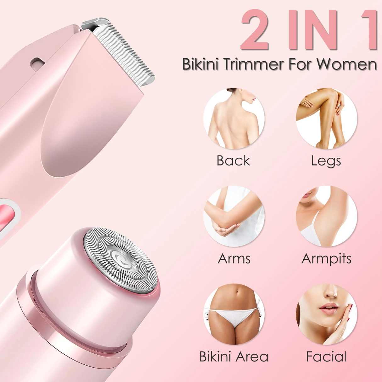 2 In 1 Bikini Trimmer