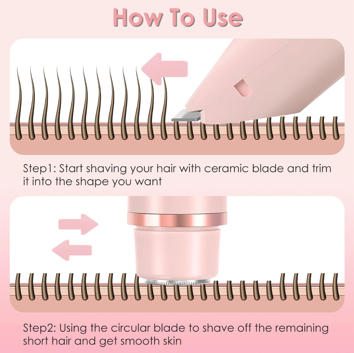 2 In 1 Bikini Trimmer